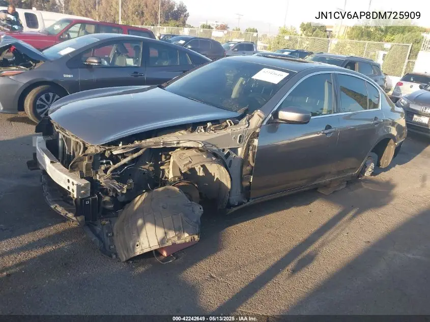 2013 Infiniti G37 Journey VIN: JN1CV6AP8DM725909 Lot: 42242649
