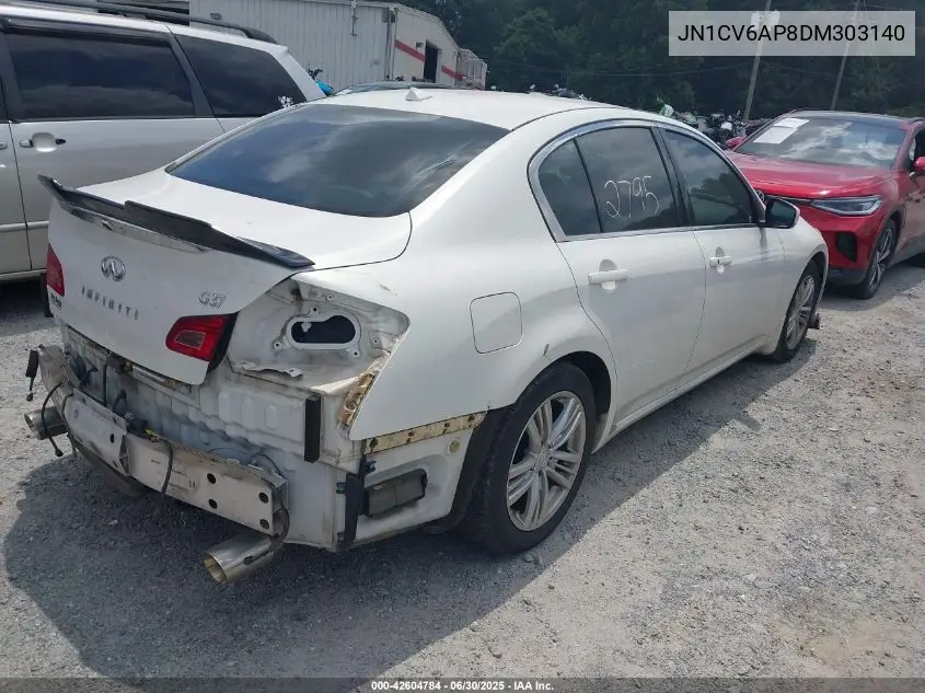 2013 Infiniti G37 Journey VIN: JN1CV6AP8DM303140 Lot: 42604784