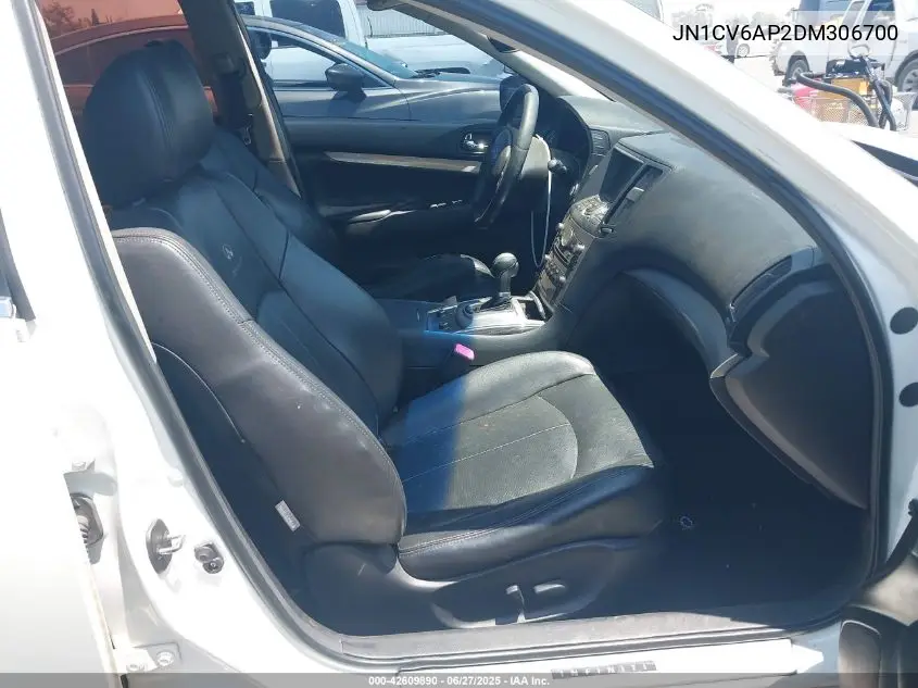 2013 Infiniti G37 Journey/Sport VIN: JN1CV6AP2DM306700 Lot: 42609890