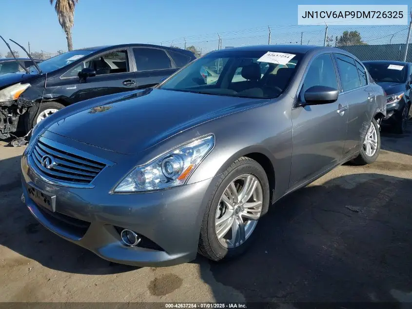 jn1cv6ap9dm726325 JN1CV6AP9DM726325 2013 Infiniti G37 Journey