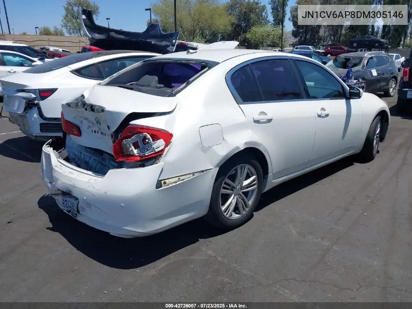 2013 Infiniti G37 Journey VIN: JN1CV6AP8DM305146 Lot: 42726007