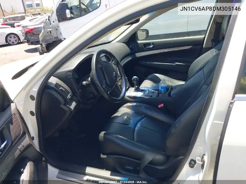 2013 Infiniti G37 Journey VIN: JN1CV6AP8DM305146 Lot: 42726007