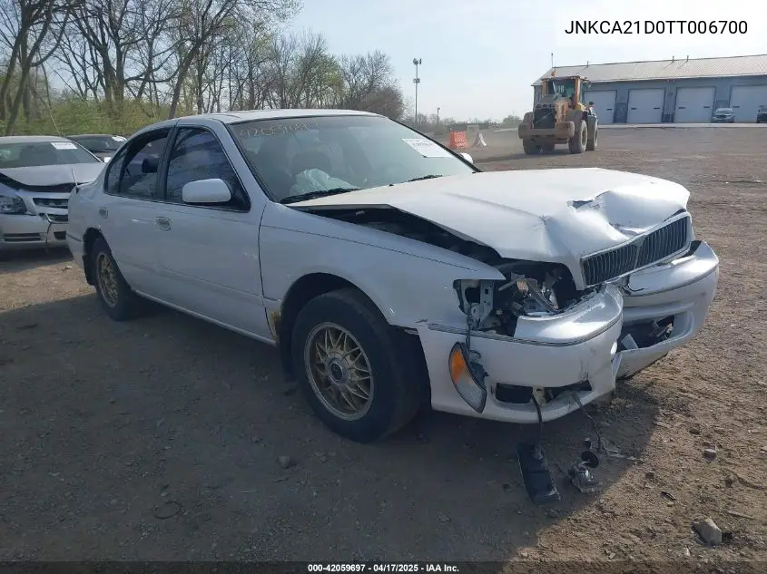 1996 Infiniti I30 VIN: JNKCA21D0TT006700 Lot: 42059697
