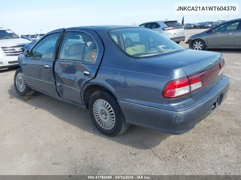 1998 Infiniti I30 Standard/Touring VIN: JNKCA21A1WT604370 Lot: 41792049
