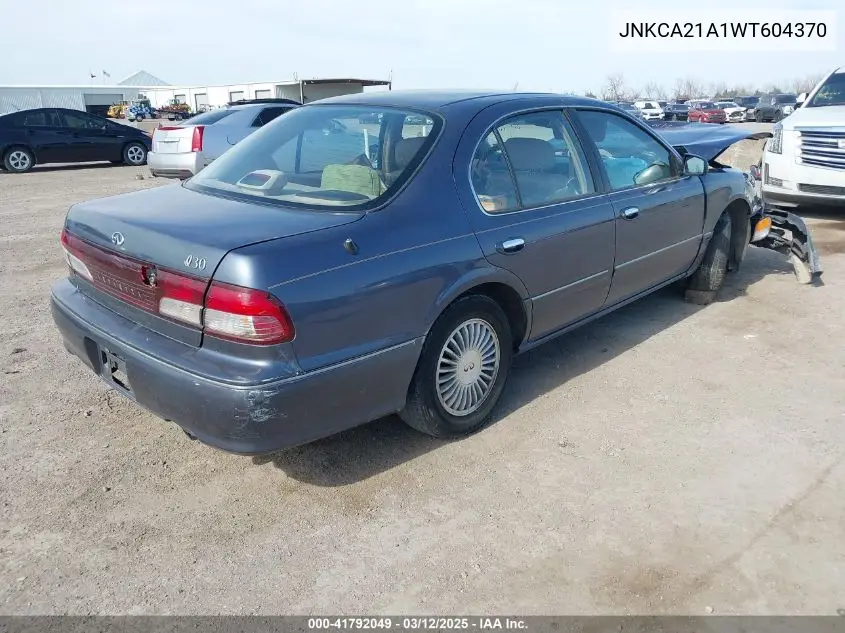 1998 Infiniti I30 Standard/Touring VIN: JNKCA21A1WT604370 Lot: 41792049
