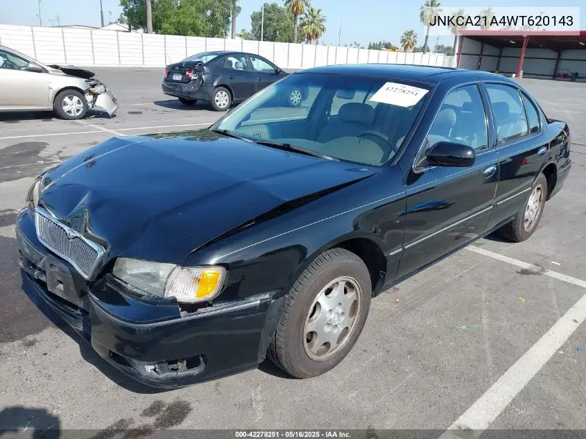 1998 Infiniti I30 Standard/Touring VIN: JNKCA21A4WT620143 Lot: 42278251