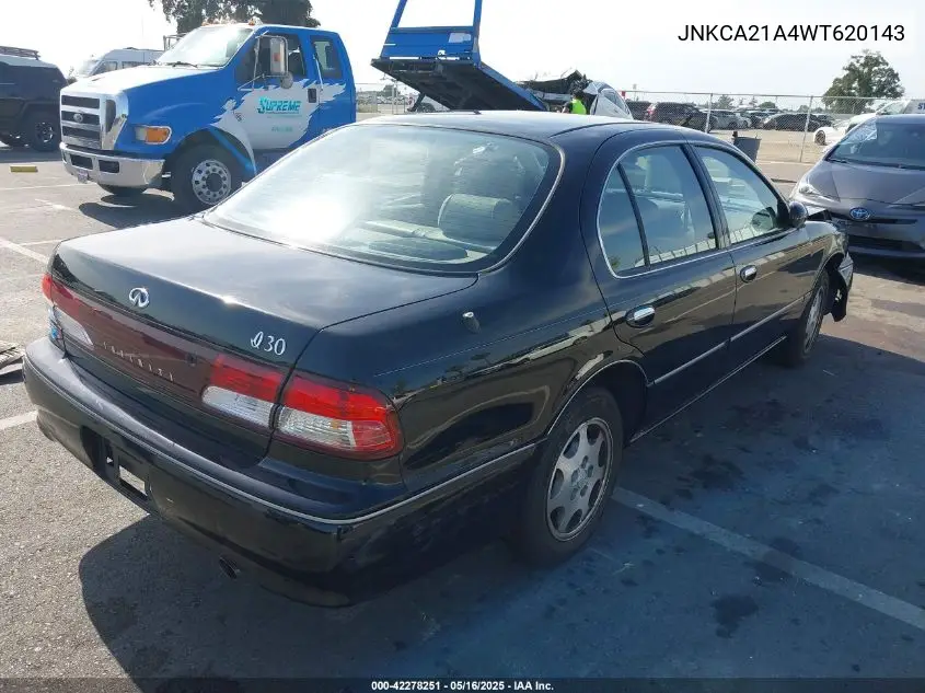 1998 Infiniti I30 Standard/Touring VIN: JNKCA21A4WT620143 Lot: 42278251