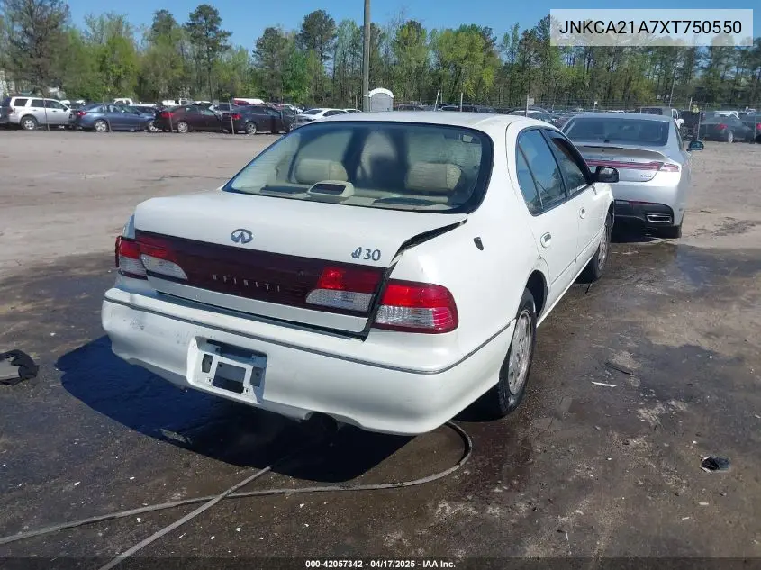 1999 Infiniti I30 Limited/Standard/Touring VIN: JNKCA21A7XT750550 Lot: 42057342