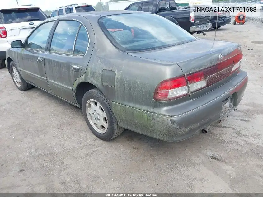 1999 Infiniti I30 Limited/Standard/Touring VIN: JNKCA21A3XT761688 Lot: 42549214