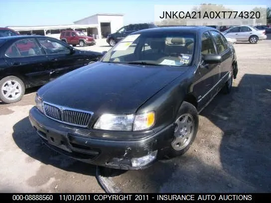 1999 Infiniti I30 VIN: JNKCA21A0XT774320 Lot: 8888560