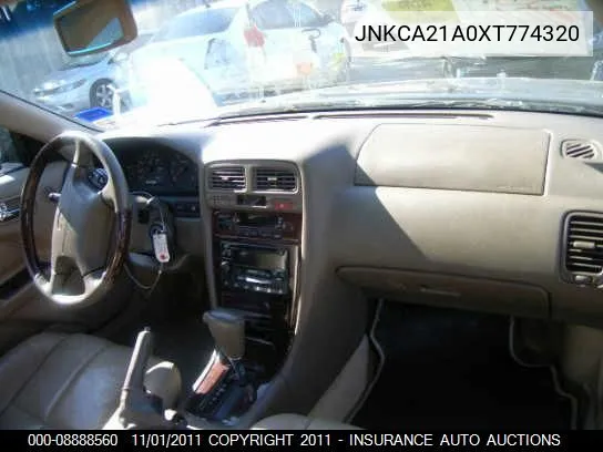 1999 Infiniti I30 VIN: JNKCA21A0XT774320 Lot: 8888560