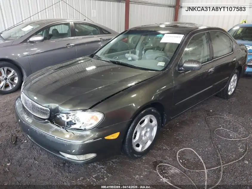 2000 Infiniti I30 Luxury/Touring VIN: JNKCA31A8YT107583 Lot: 41993389