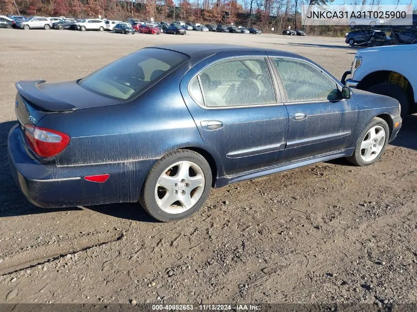 2001 Infiniti I30 Touring VIN: JNKCA31A31T025900 Lot: 40852653