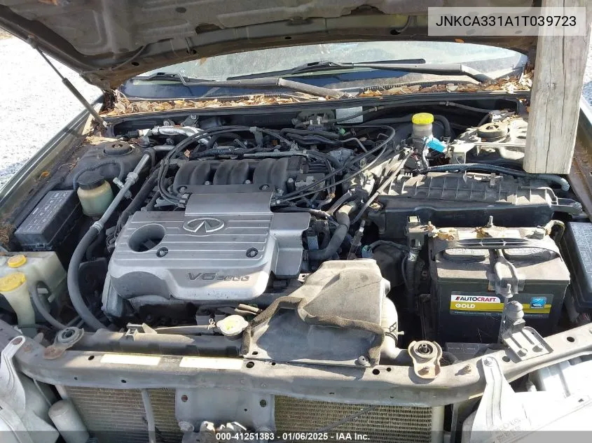 2001 Infiniti I30 VIN: JNKCA331A1T039723 Lot: 41251383