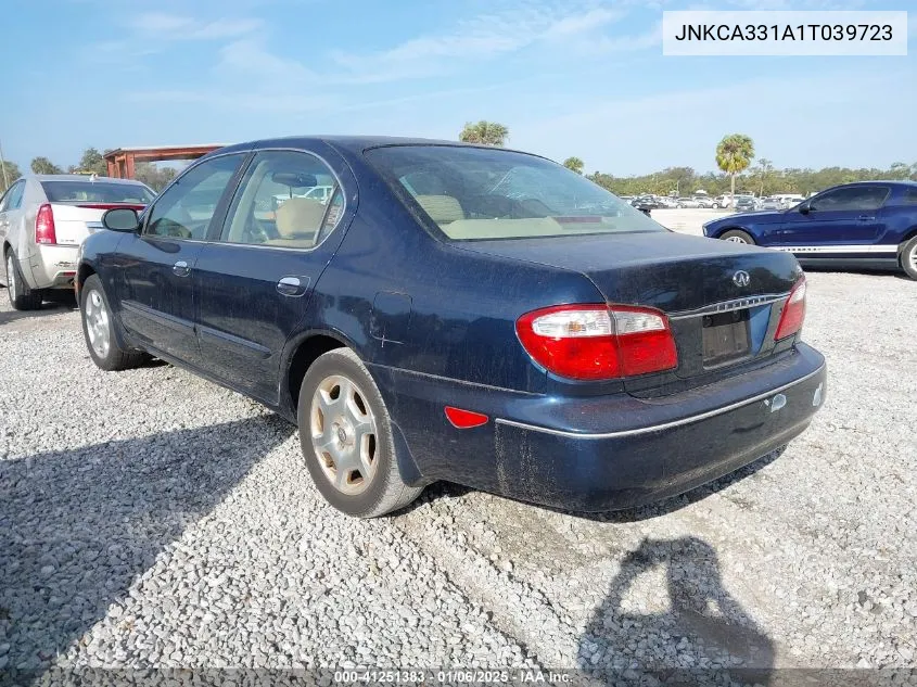 2001 Infiniti I30 VIN: JNKCA331A1T039723 Lot: 41251383