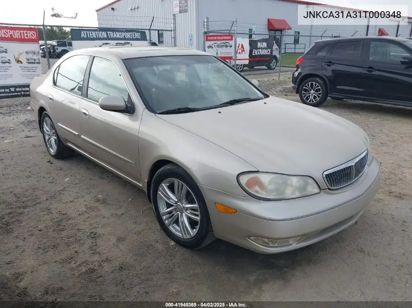 2001 Infiniti I30 Luxury VIN: JNKCA31A31T000348 Lot: 41948369