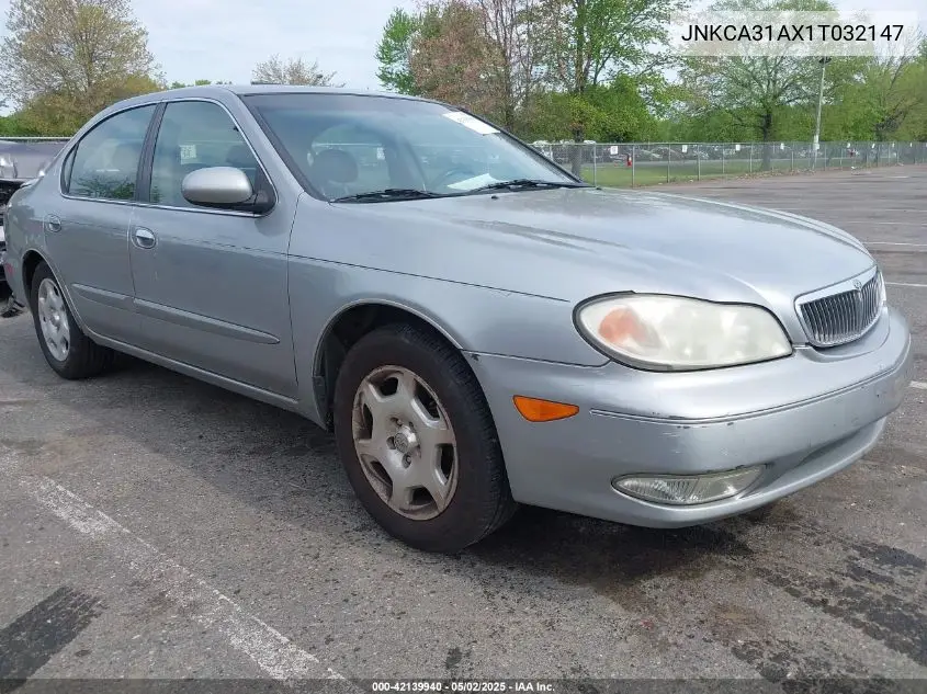 2001 Infiniti I30 Luxury VIN: JNKCA31AX1T032147 Lot: 42139940
