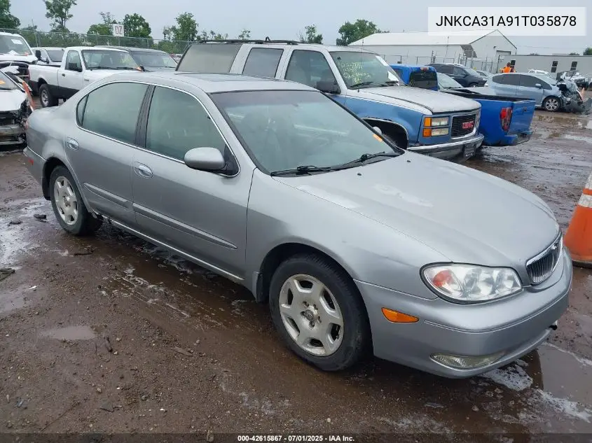 2001 Infiniti I30 Luxury VIN: JNKCA31A91T035878 Lot: 42615867