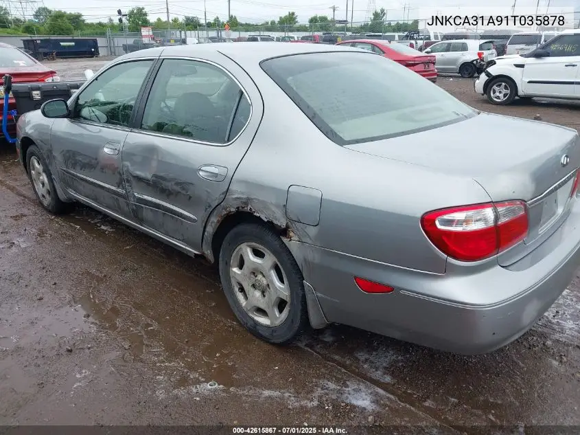 2001 Infiniti I30 Luxury VIN: JNKCA31A91T035878 Lot: 42615867