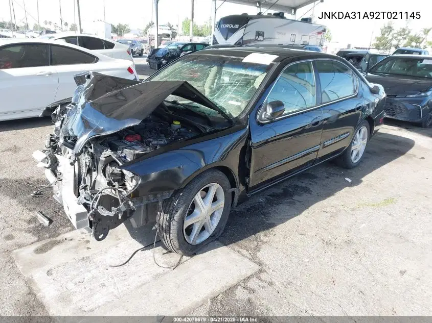 2002 Infiniti I35 Luxury VIN: JNKDA31A92T021145 Lot: 42078679