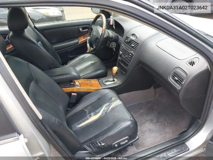 2002 Infiniti I35 Luxury VIN: JNKDA31A02T023642 Lot: 42096567