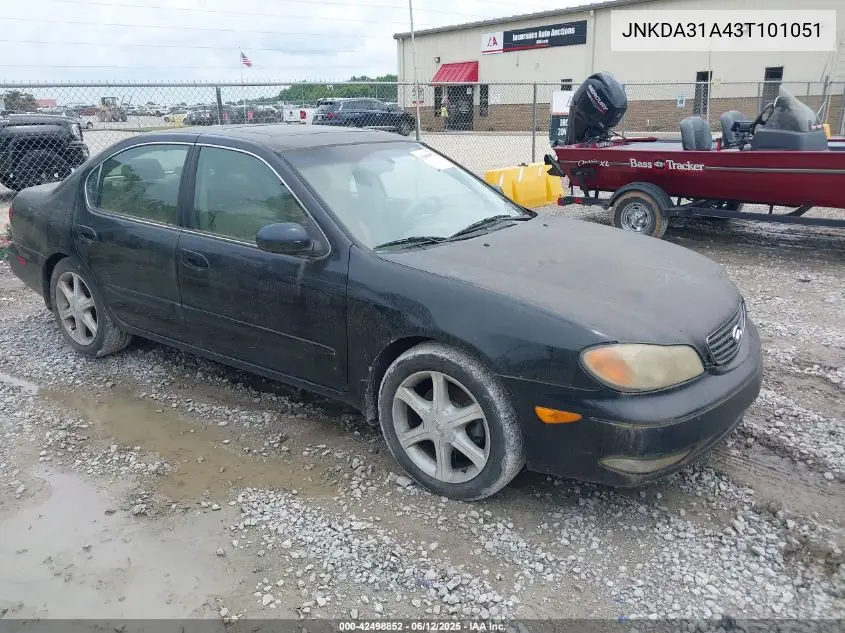 2003 Infiniti I35 Luxury VIN: JNKDA31A43T101051 Lot: 42498852