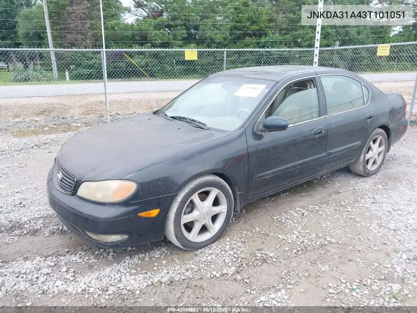 2003 Infiniti I35 Luxury VIN: JNKDA31A43T101051 Lot: 42498852