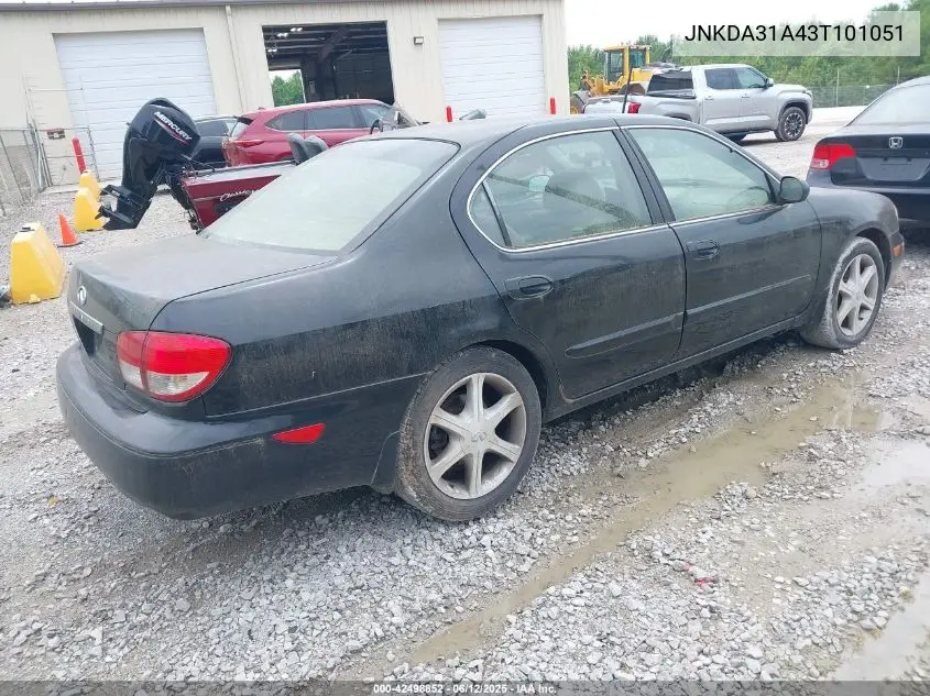 2003 Infiniti I35 Luxury VIN: JNKDA31A43T101051 Lot: 42498852