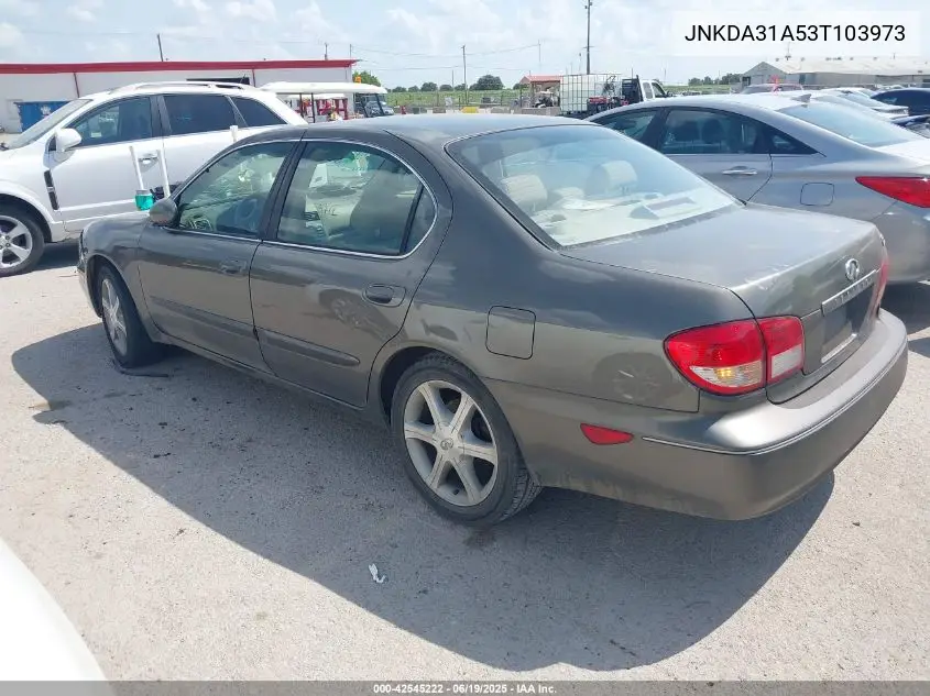 2003 Infiniti I35 Luxury VIN: JNKDA31A53T103973 Lot: 42545222