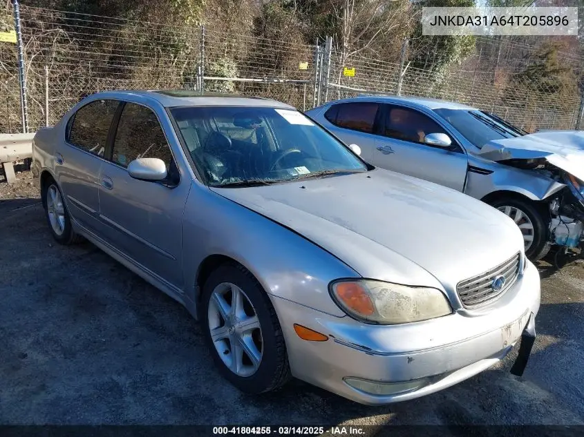 2004 Infiniti I35 Luxury VIN: JNKDA31A64T205896 Lot: 41804255