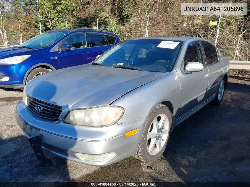 2004 Infiniti I35 Luxury VIN: JNKDA31A64T205896 Lot: 41804255