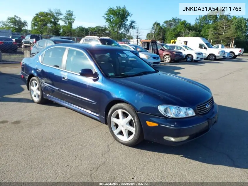 2004 Infiniti I35 Luxury VIN: JNKDA31A54T211768 Lot: 42562902