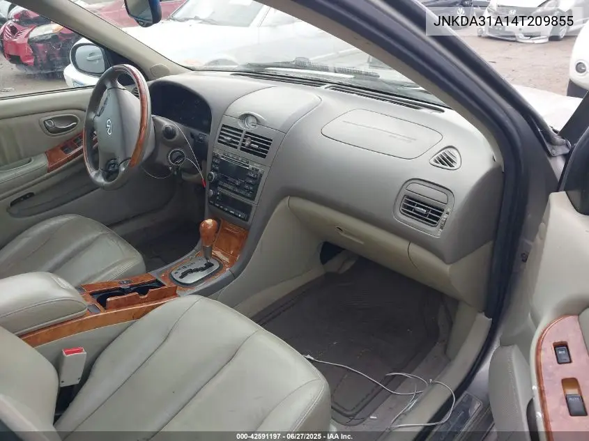 2004 Infiniti I35 Luxury VIN: JNKDA31A14T209855 Lot: 42591197
