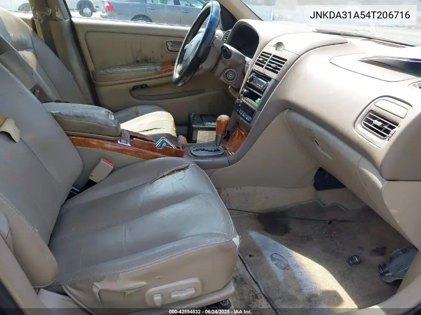 2004 Infiniti I35 Luxury VIN: JNKDA31A54T206716 Lot: 42594532