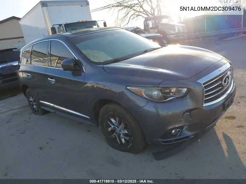 2013 Infiniti Jx35 VIN: 5N1AL0MM2DC309476 Lot: 41719810