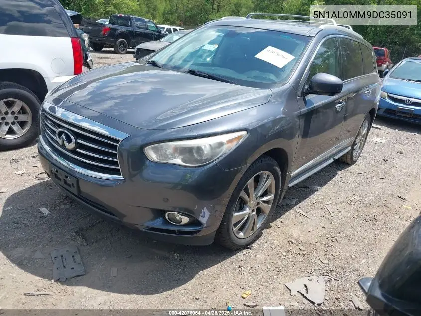 2013 Infiniti Jx35 VIN: 5N1AL0MM9DC35091 Lot: 42076964