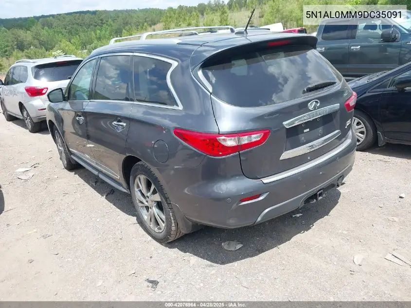 2013 Infiniti Jx35 VIN: 5N1AL0MM9DC35091 Lot: 42076964