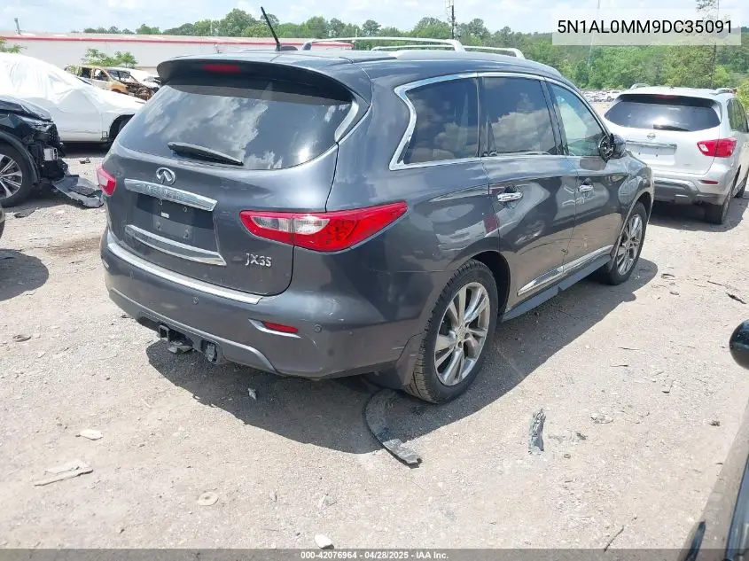 2013 Infiniti Jx35 VIN: 5N1AL0MM9DC35091 Lot: 42076964