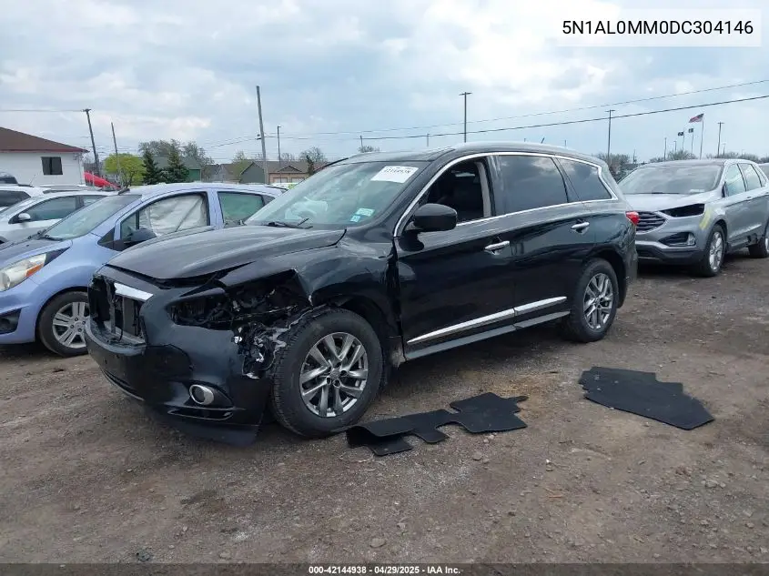 2013 Infiniti Jx35 VIN: 5N1AL0MM0DC304146 Lot: 42144938