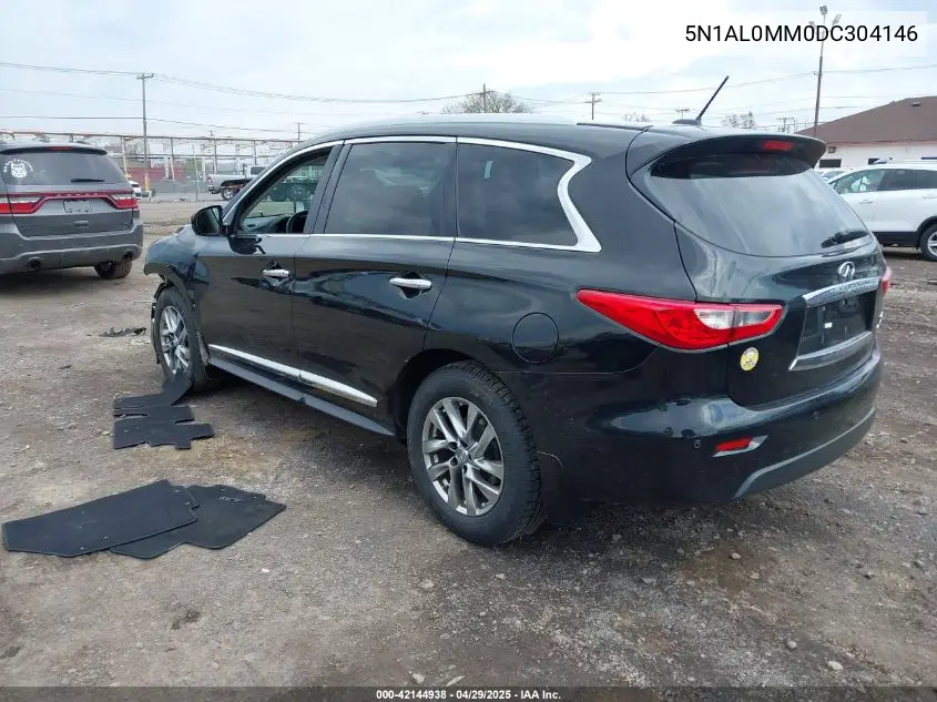 2013 Infiniti Jx35 VIN: 5N1AL0MM0DC304146 Lot: 42144938