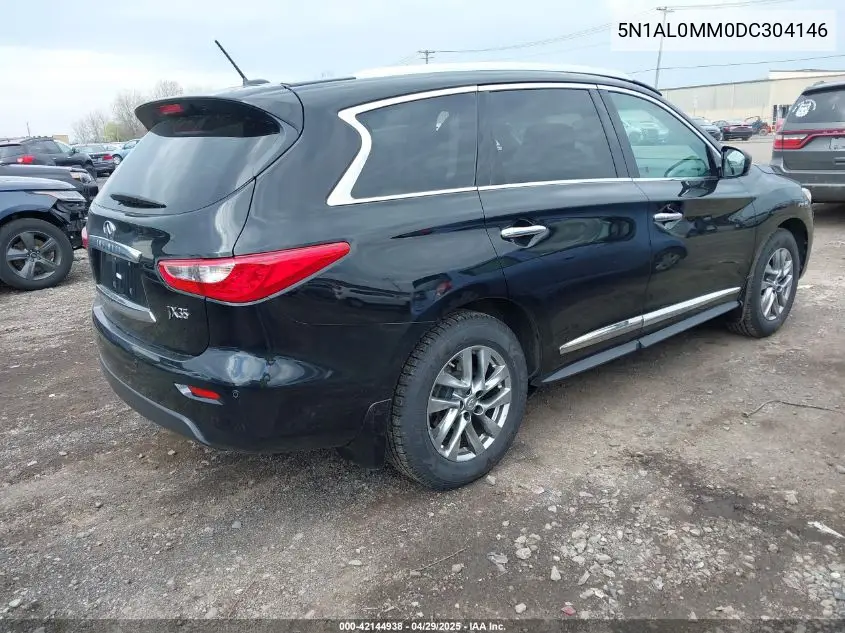 2013 Infiniti Jx35 VIN: 5N1AL0MM0DC304146 Lot: 42144938