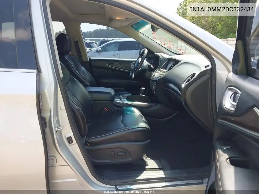 2013 Infiniti Jx35 VIN: 5N1AL0MM2DC332434 Lot: 42165128