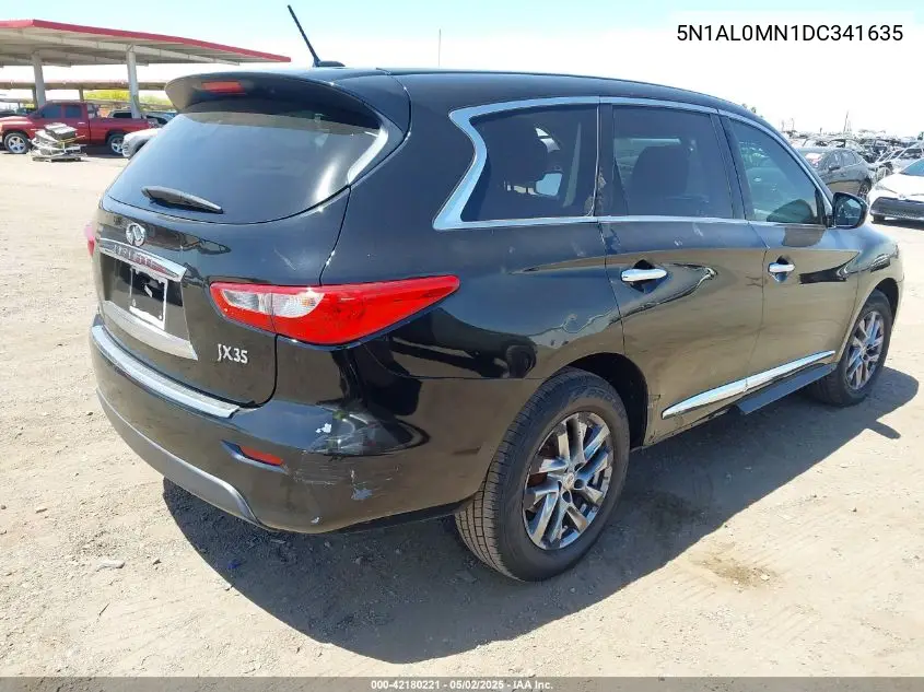 2013 Infiniti Jx35 VIN: 5N1AL0MN1DC341635 Lot: 42180221