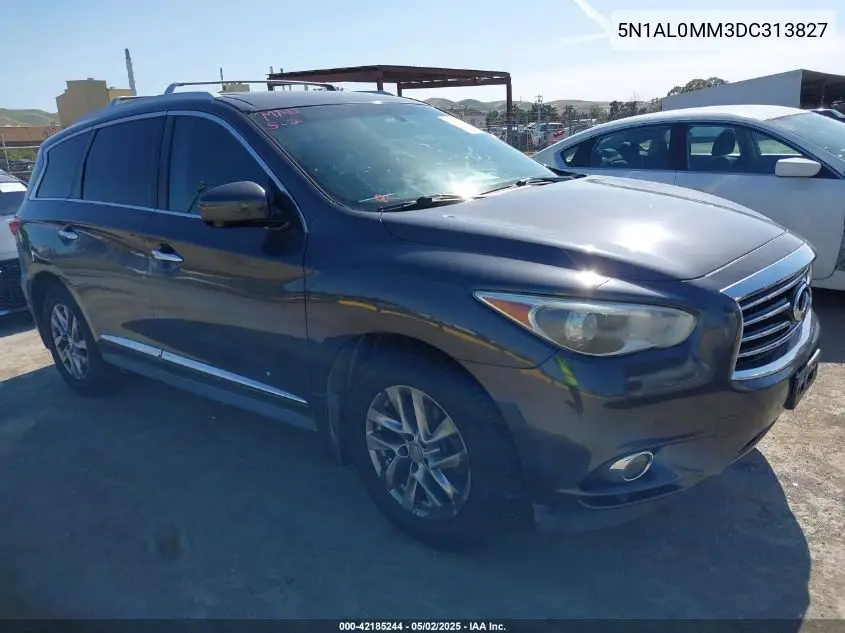2013 Infiniti Jx35 VIN: 5N1AL0MM3DC313827 Lot: 42185244