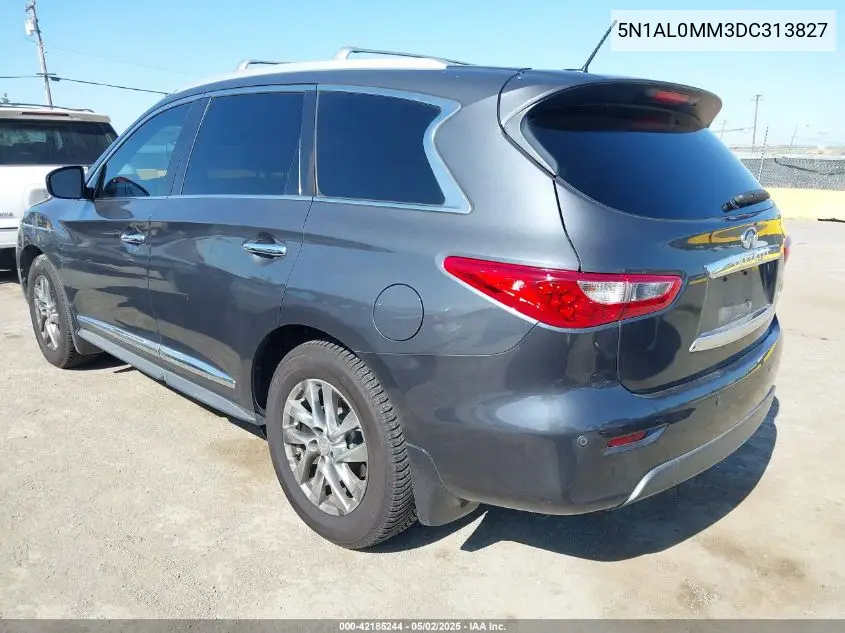 2013 Infiniti Jx35 VIN: 5N1AL0MM3DC313827 Lot: 42185244