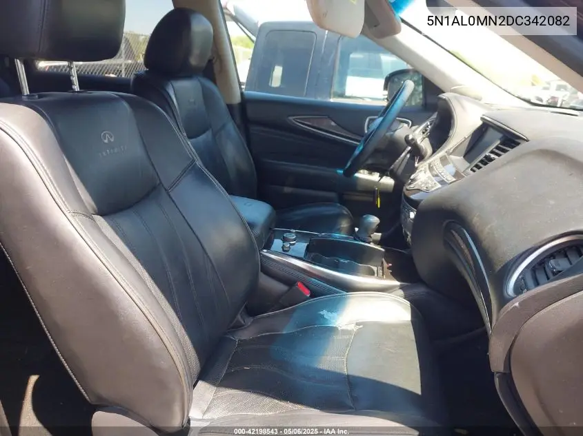 2013 Infiniti Jx35 VIN: 5N1AL0MN2DC342082 Lot: 42198543