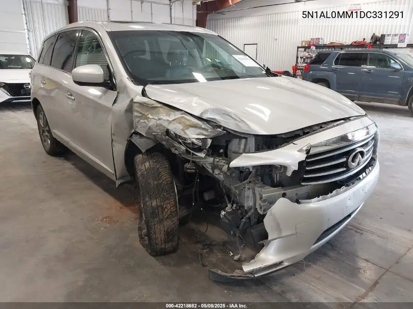 2013 Infiniti Jx35 VIN: 5N1AL0MM1DC331291 Lot: 42218682