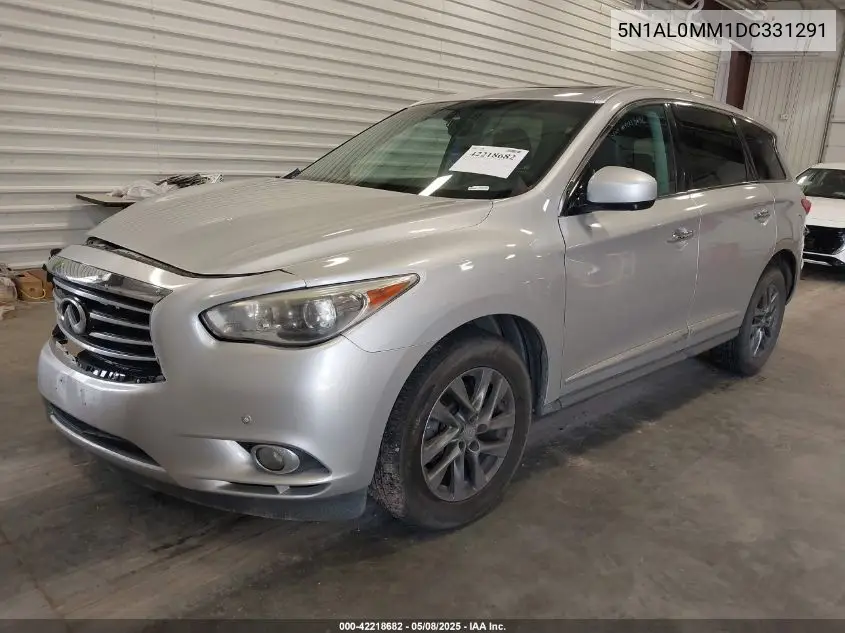 2013 Infiniti Jx35 VIN: 5N1AL0MM1DC331291 Lot: 42218682