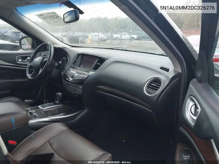 2013 Infiniti Jx35 VIN: 5N1AL0MM2DC326276 Lot: 42224710