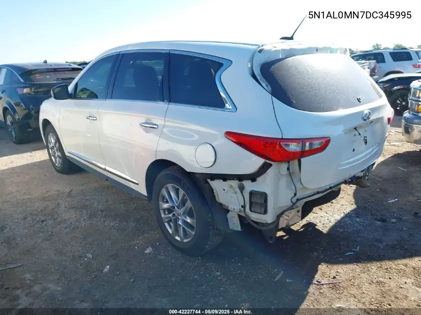 2013 Infiniti Jx35 VIN: 5N1AL0MN7DC345995 Lot: 42227744